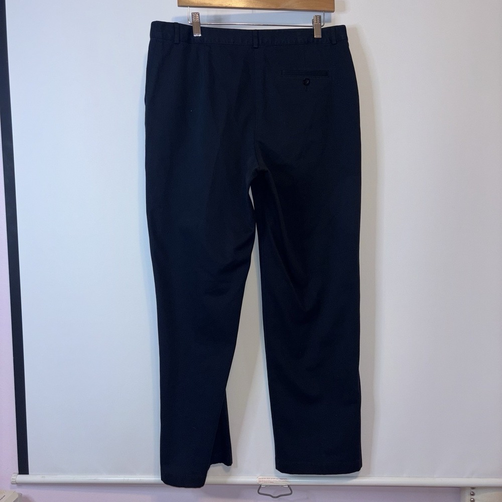 L.L. Bean Favorite Fit Straight Pants Navy Size 12 - Picture 7 of 7